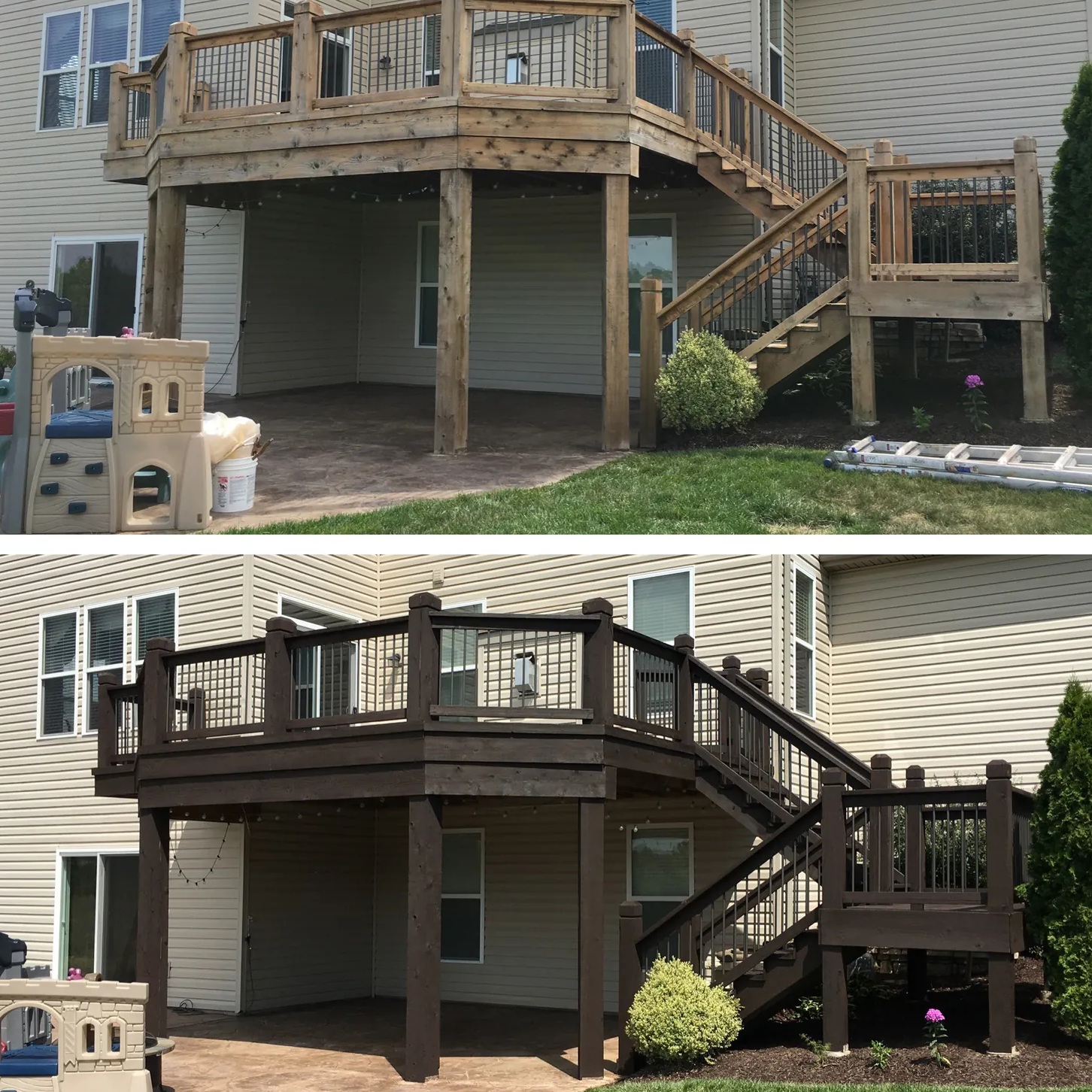 deck painting in st louis